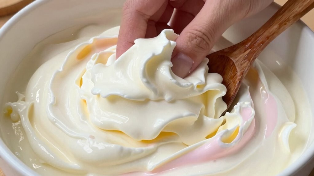 incorporate air for velvety