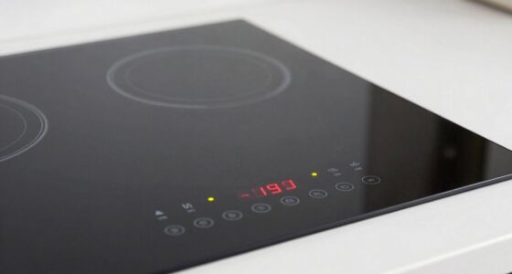 induction cooktop error codes