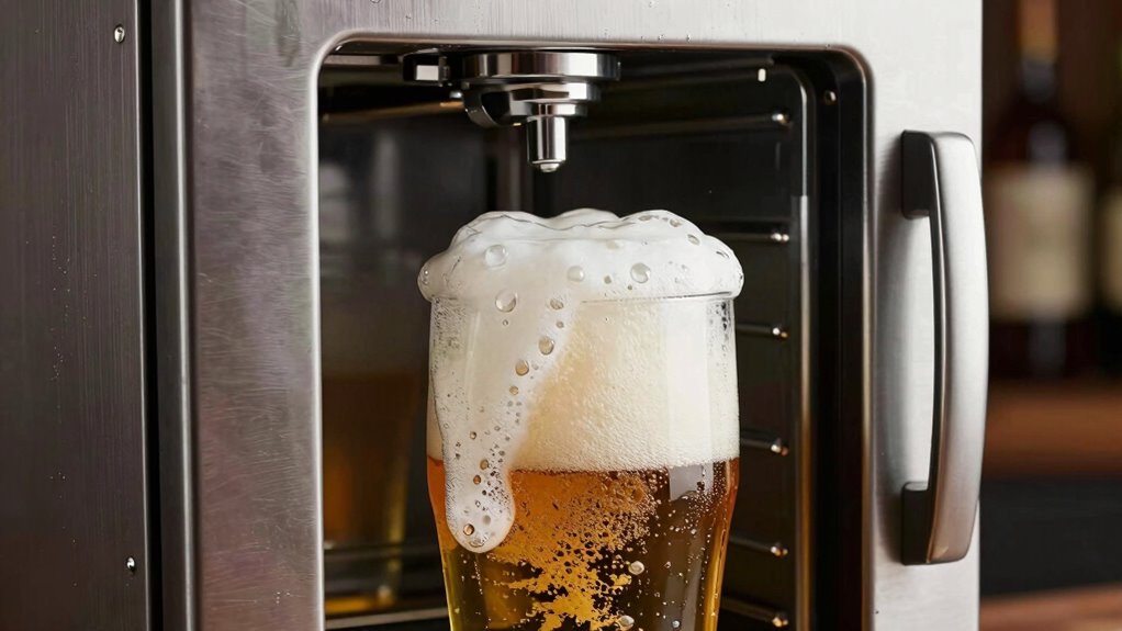 kegerator foam troubleshooting tips