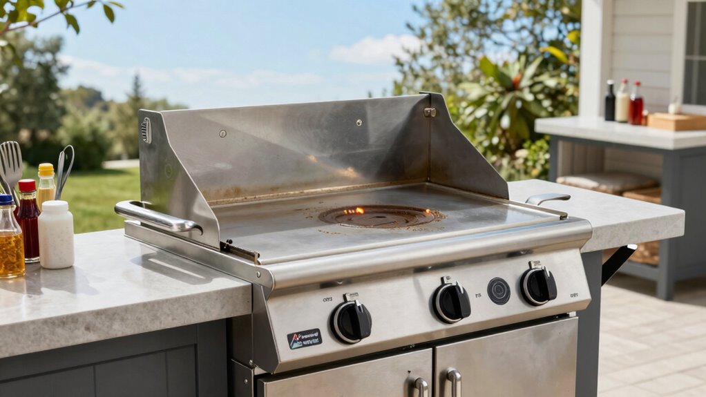 key factors for outdoor griddle