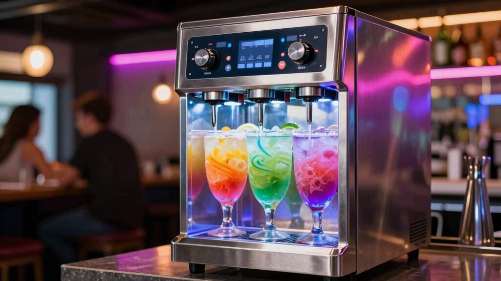 key margarita machine features