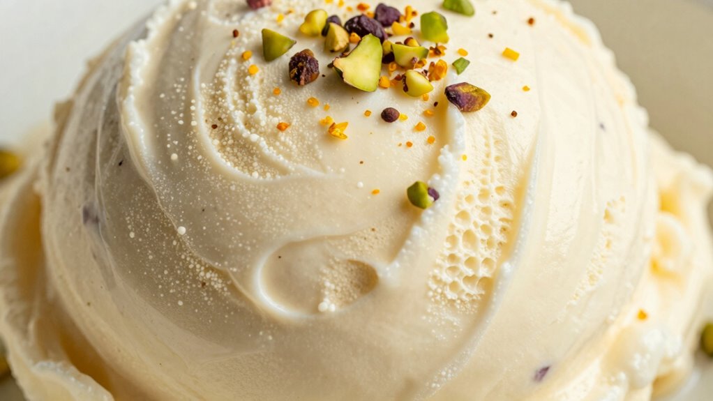 kulfi density influenced by variations