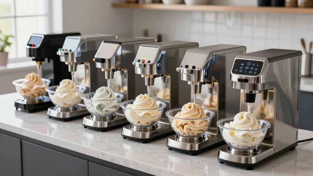 luxury pre frozen bowl ice cream makers