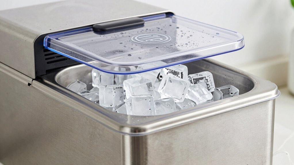 maintain clean ice storage