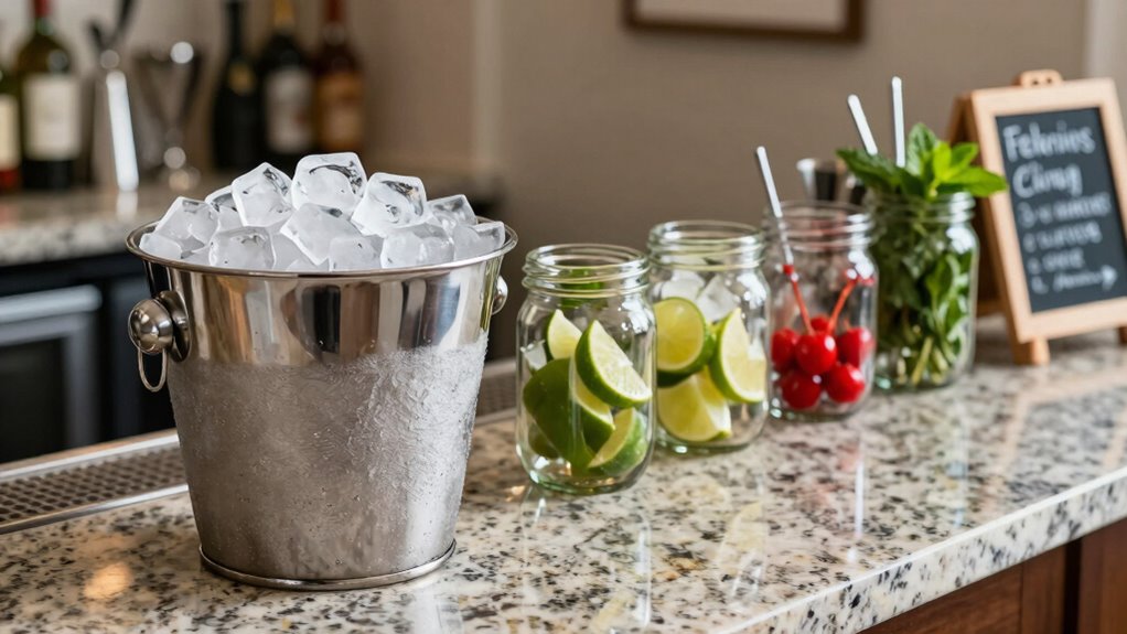 maintain proper ice levels