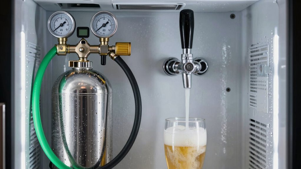 maintain proper keg pressure