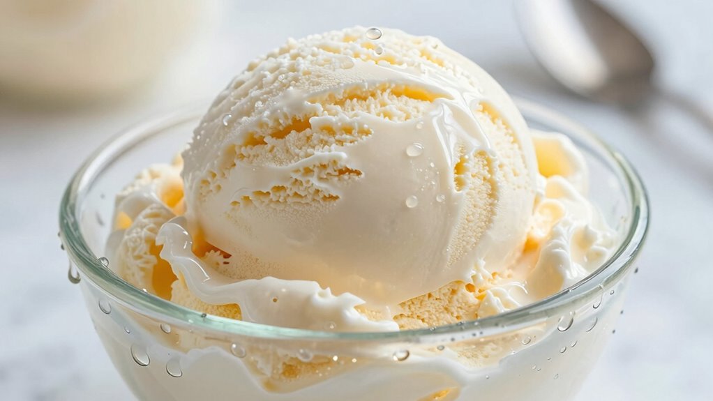 moisture causes ice cream condensation