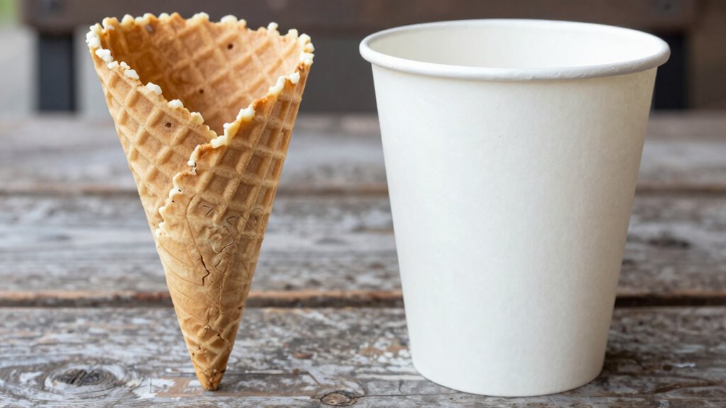 old ice cream container debate