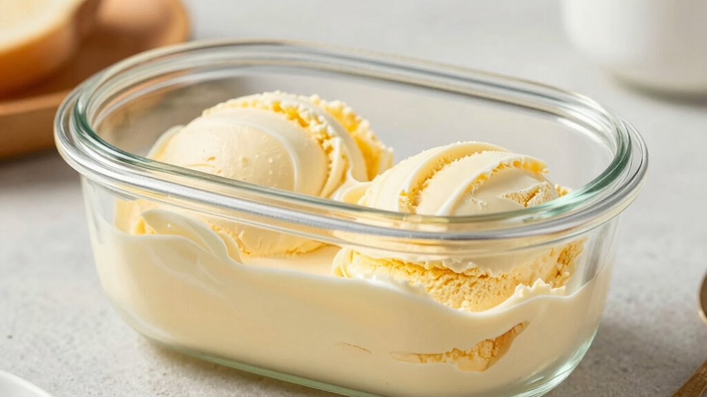 optimal ice cream container shape