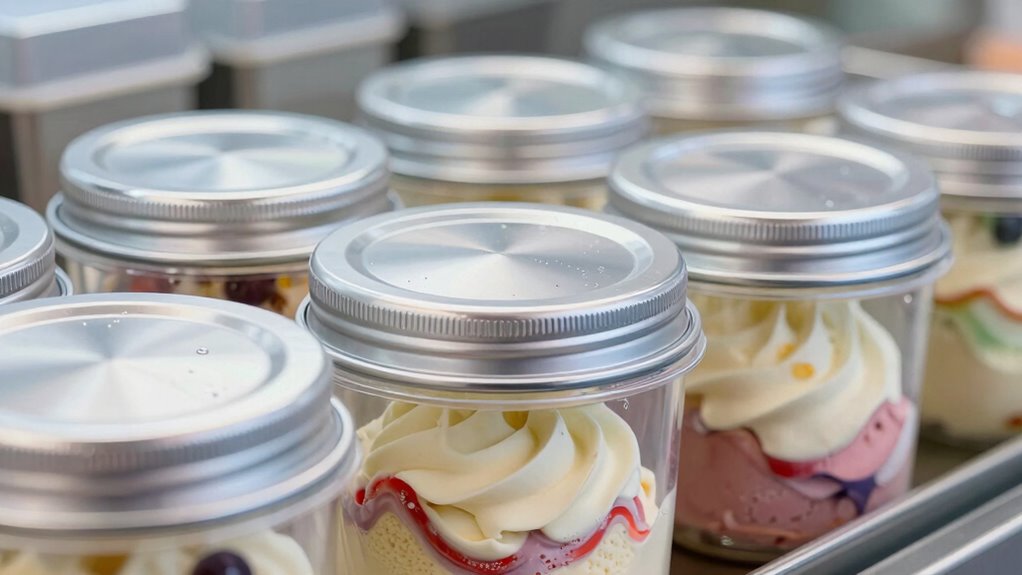 optimal ice cream storage design