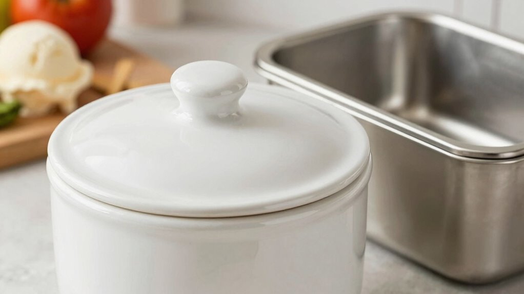 optimal ice cream storage shapes