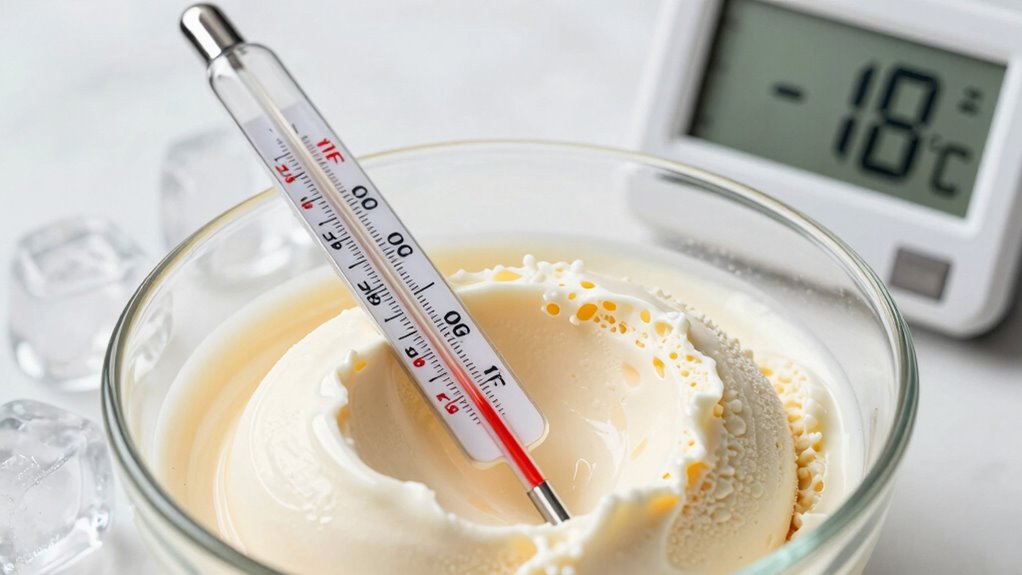 pasteurize freeze monitor temperatures