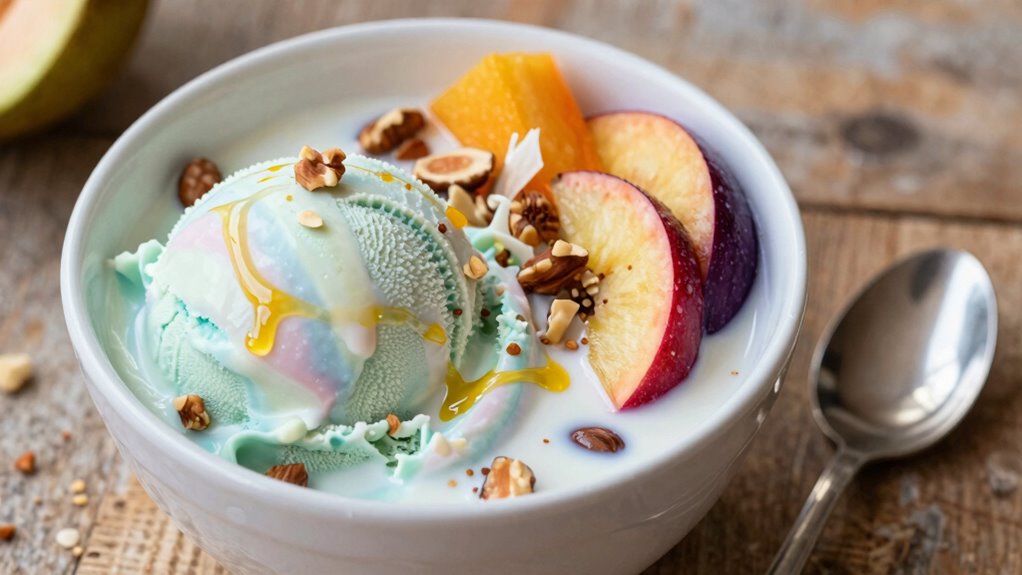 plant based ice cream oils