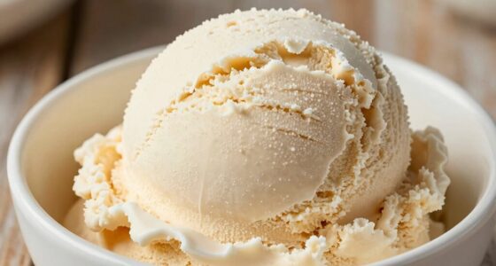 plant based ice cream texture