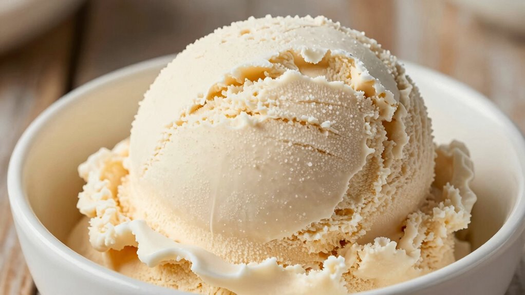 plant based ice cream texture