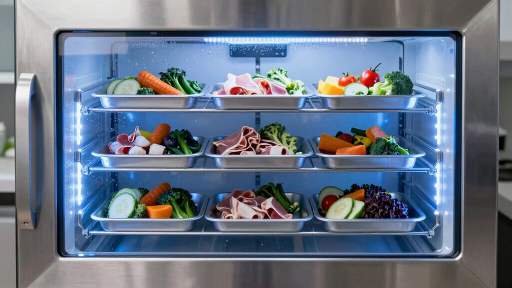 pre cooling loading avoiding warm spots