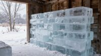 pre refrigeration ice storage