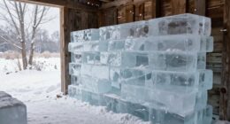 pre refrigeration ice storage