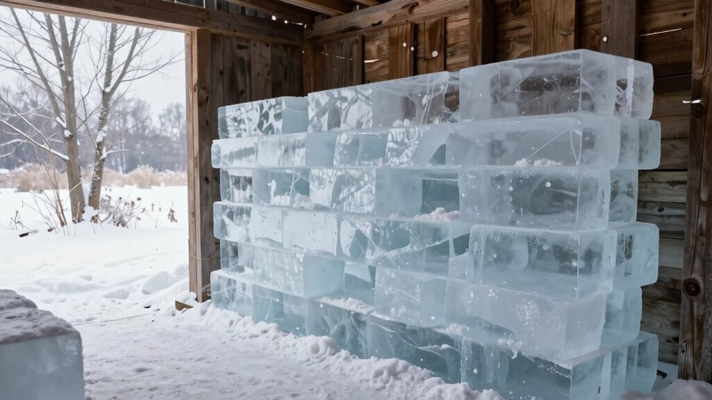 pre refrigeration ice storage