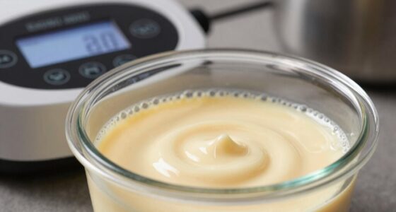 precise temperature enhances custards