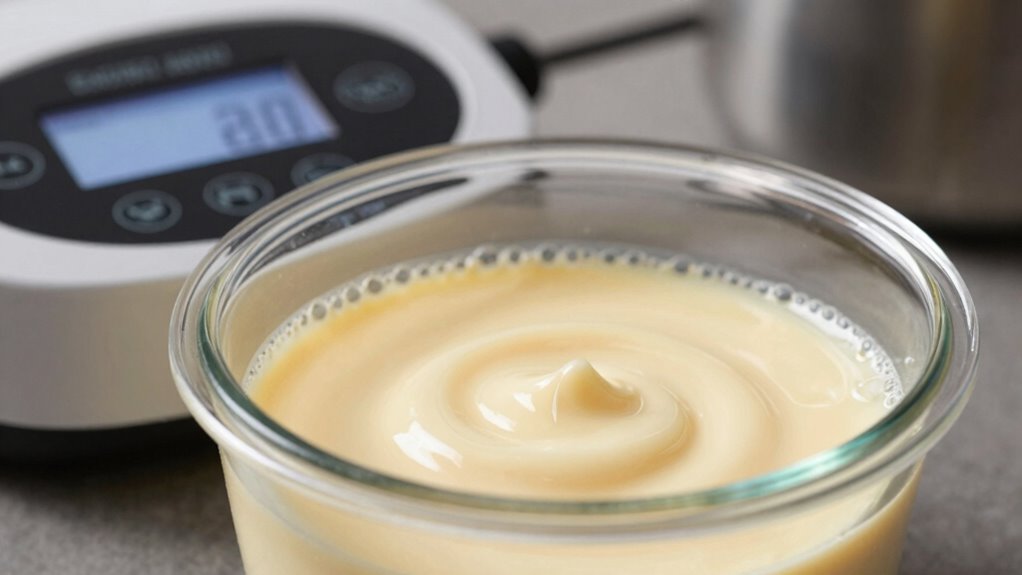 precise temperature enhances custards