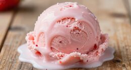 rapid flavor loss in strawberry ice cream