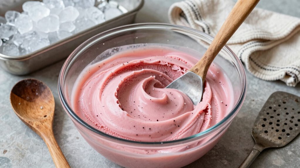 rapid freezing for smooth gelato