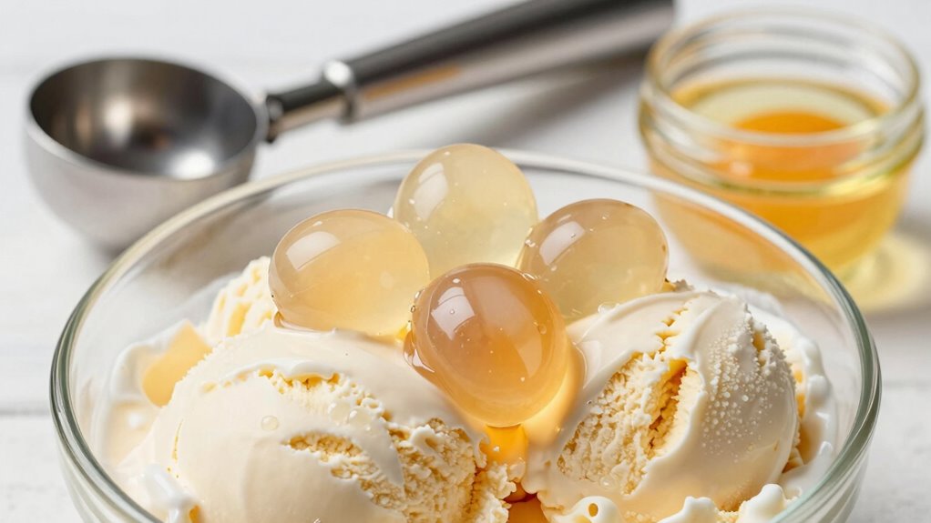 safe creamy eggless ice cream