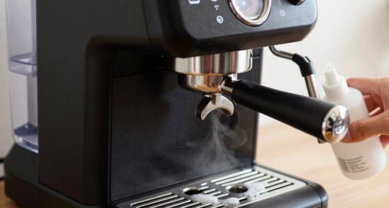 safe espresso machine cleaning