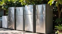 shade enhances outdoor refrigeration