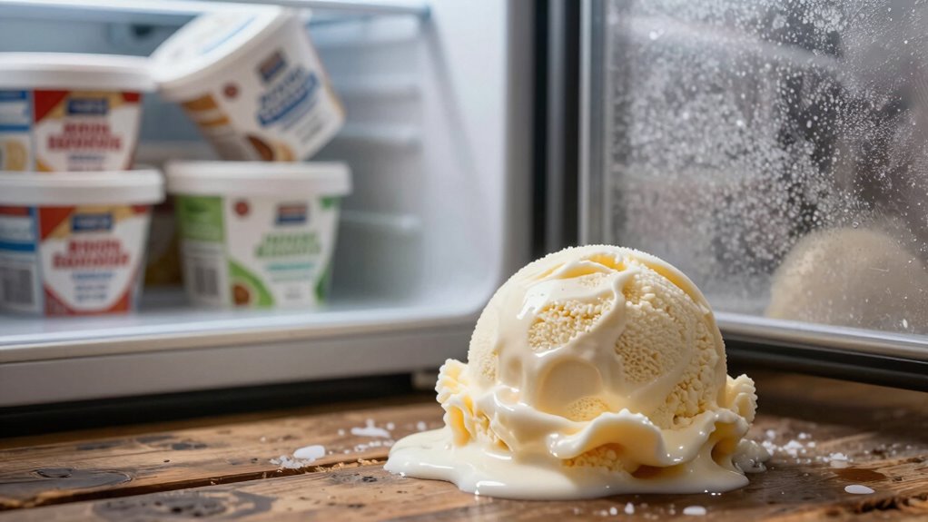 store ice cream properly