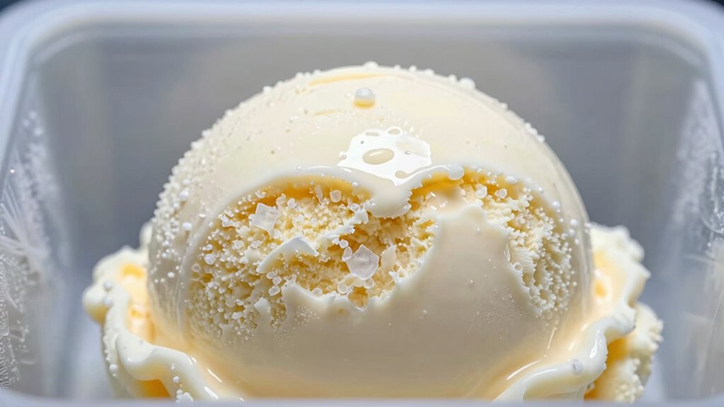 temperature fluctuations cause crystal growth
