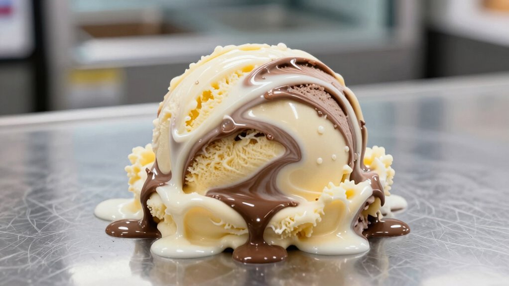 temperature fluctuations damage ice cream
