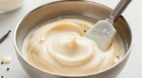 thin with milk gradually