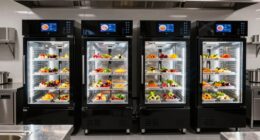 top blast chillers with probes