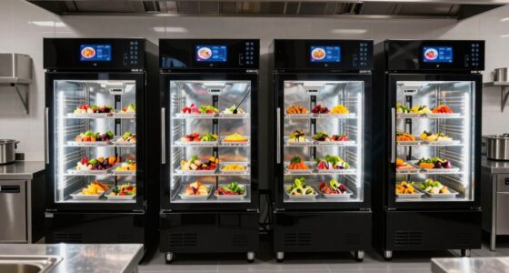 top blast chillers with probes