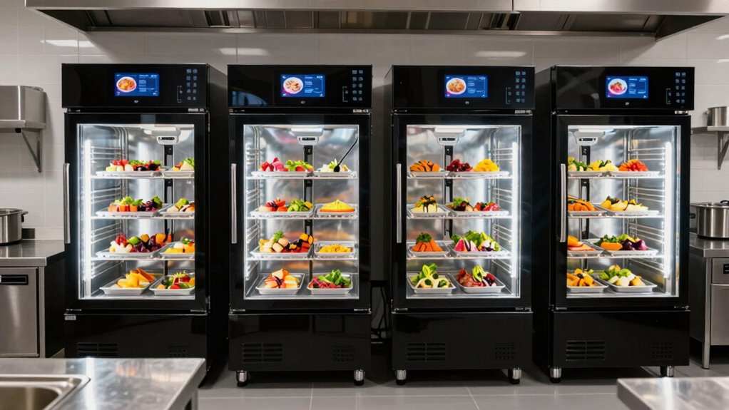 top blast chillers with probes