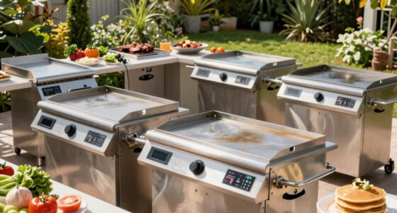 top commercial outdoor griddles