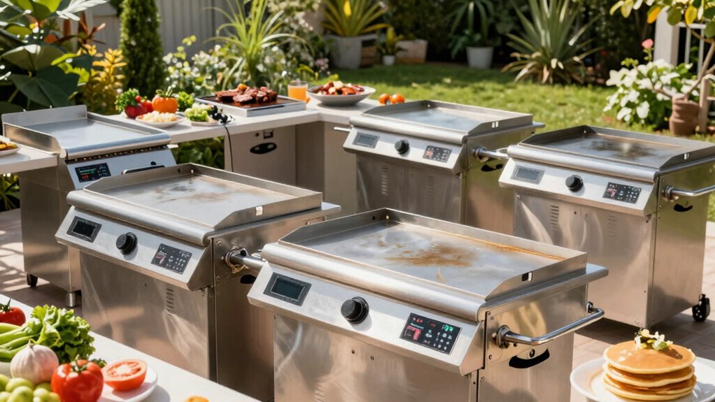 top commercial outdoor griddles