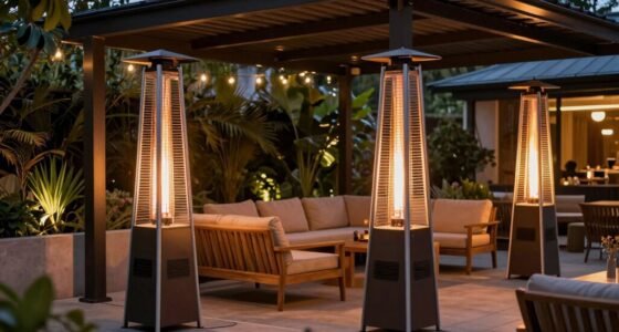 top covered patio infrared heaters