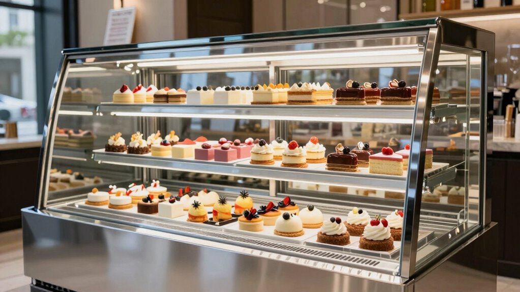 top dessert display refrigerators