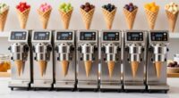 top double waffle cone makers