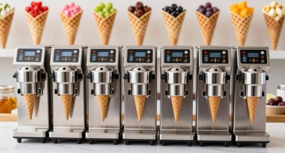 top double waffle cone makers