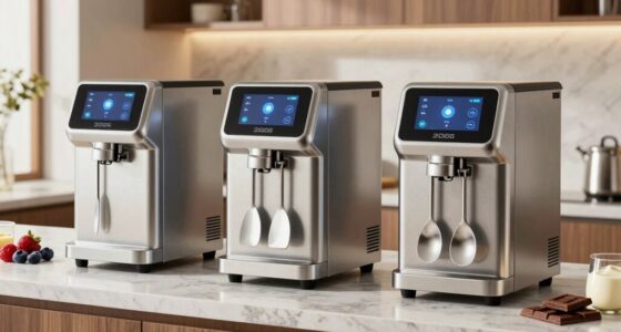 top dual paddle ice cream makers