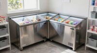 top garage ice cream freezers