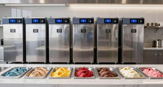 top gelato pan chill devices