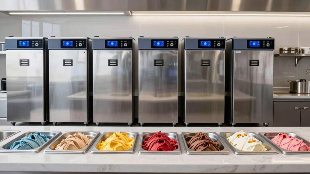 top gelato pan chill devices