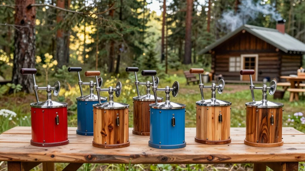 top hand crank ice cream makers