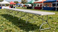 top heavy duty outdoor catering tables