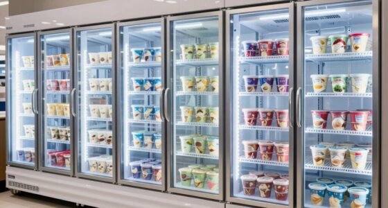 top ice cream freezer merchandisers